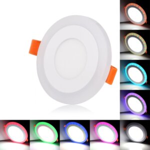 RGB LED panelė 3+3W