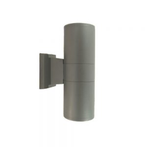 Lauko šviestuvas Fasadui IP55 pilkos spalvos