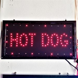LED reklaminė lentelė HOT DOG