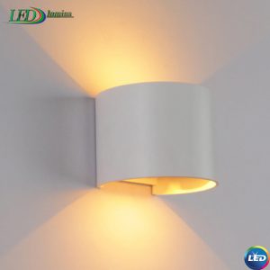 LED lauko šviestuvas atsparus vandeniui 12w IP65 Baltas