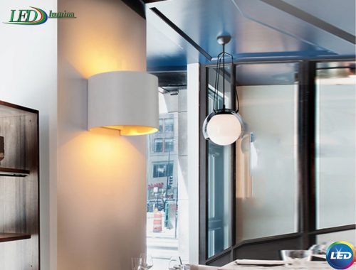 LED lauko šviestuvas atsparus vandeniui 12w IP65 Baltas