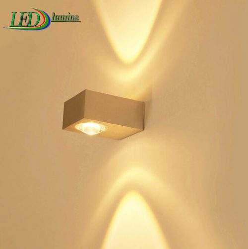 LED sieninis šviestuvas kryptinis 6W šilta balta šviesa