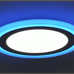 9W LED panelė balta su mėlynu keičianti spalvas 7