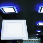 6W LED panelė keičianti spalvas kvadratinė 4