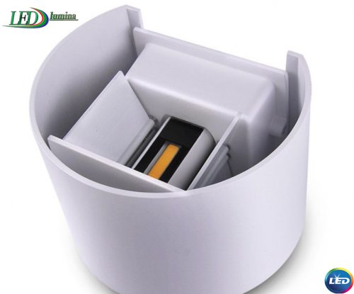 LED lauko šviestuvas atsparus vandeniui 12w IP65 Baltas