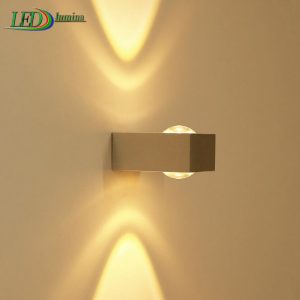 LED sieninis šviestuvas kryptinis 6W šilta balta šviesa