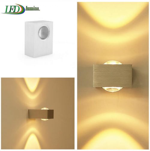 LED sieninis šviestuvas kryptinis 6W šilta balta šviesa