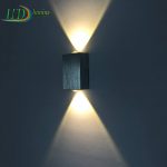 LED sieninis šviestuvas 2W šilta balta šviesa 2