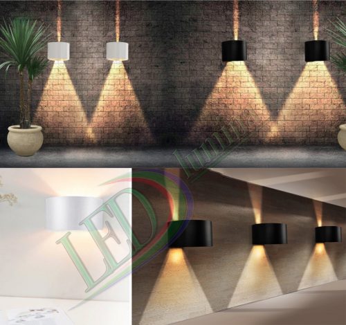 LED lauko šviestuvas atsparus vandeniui 12w IP65 Baltas