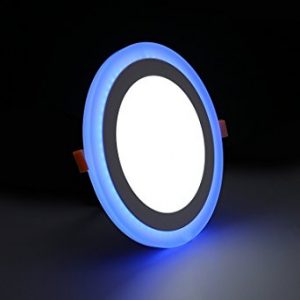 6W LED panelė keičianti spalvas apvali