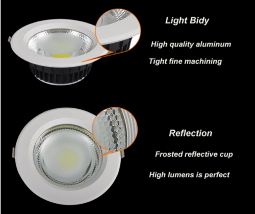 20W LED lubinis šviestuvas