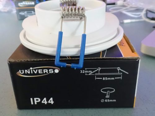 Akcentinis LED šviestuvas IP44 baltas