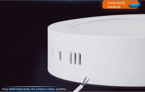 Virštinkinė LED Panelė 18W apvali 6000k (šalta balta)