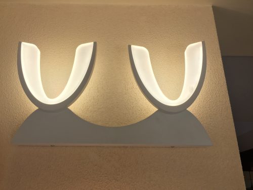 LED sieninis šviestuvas 16W baltas