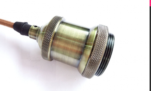 Pakabinamas retro šviestuvas "Varpelis" 40w