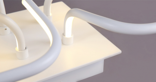 LED lubinis paviršinis šviestuvas "Mozaika" 444W