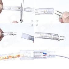 LED lauko juosta dviguba hermetinė šilta balta 220V