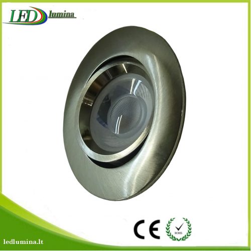 Akcentinis šviestuvas sidabrinis "Argento silver"