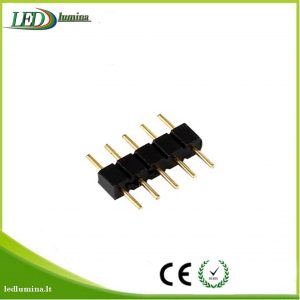 5 pinu jungtis RGBW LED juostai