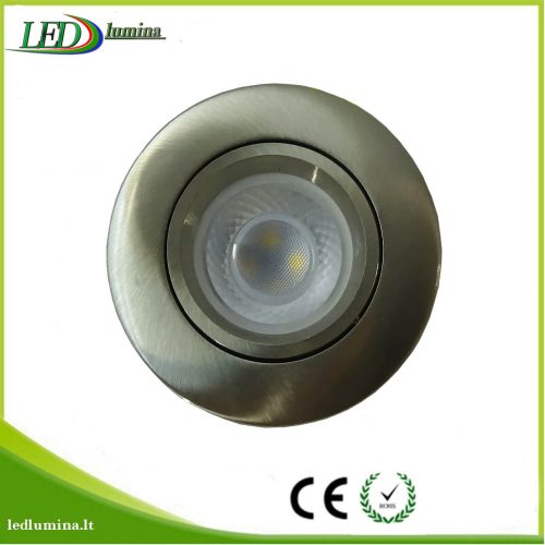 Akcentinis šviestuvas sidabrinis "Argento silver"