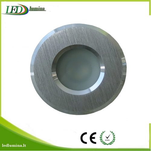 Akcentinis LED šviestuvas "Doro IP44" sidabrinis