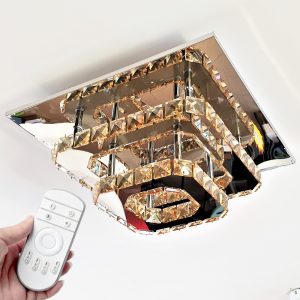 36W 2500-6500K LED lubinis šviestuvas su pulteliu dimeriuojamas