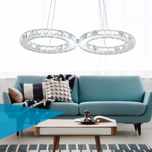 LED krištolinis šviestuvas 40W