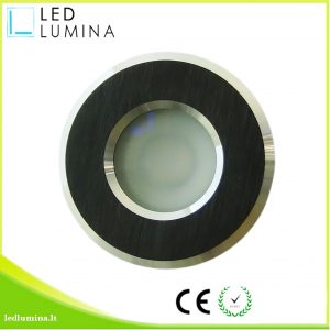 Akcentinis šviestuvas IP44 juodas