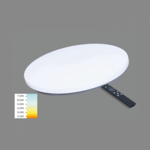 LED šviestuvas 48W su nuotoliniu valdymu 2700-6500K Dimeriuojamas