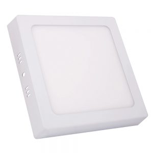 12 W 4000K Virštinkinė LED Panelė Kvadratinė Natūrali Balta šviesa