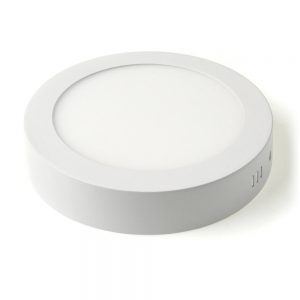 12 W 4000K Virštinkinė LED Panelė Apvali Natūrali šviesa