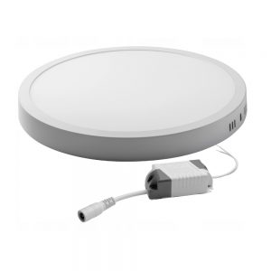 24 W 4000K Virštinkinė LED Panelė Apvali Natūrali šviesa