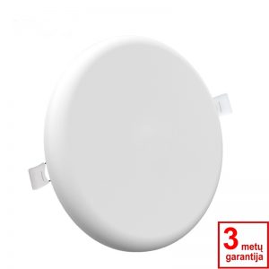 8W (KE) 4000K berėmė LED panelė apvali