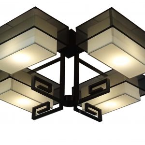 Paviršinis Šviestuvas keturių dalių