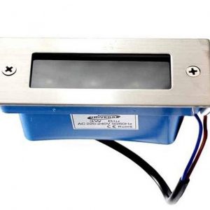 2,5W Įleidžiamas akcentinis LED lauko šviestuvas 3000K