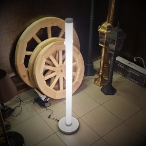 20W 106cm 3000K Pastatomas toršeras Baltas