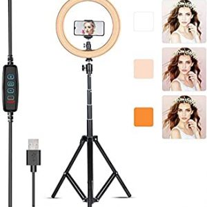 8W LED fotografavimo lempa su stovu