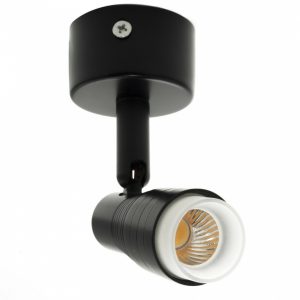 3W 4000K LED akcentinis šviestuvas JUODAS