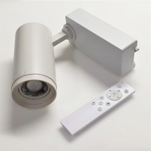 30W 3000K-6000K dimeriuojamas LED Akcentinis šviestuvas Montuojamas į bėgelį BALTAS su nuotolinio valdymo galimybe