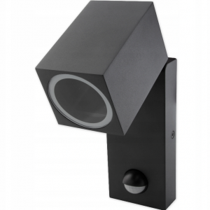 GU10 IP44 šviestuvas su judesio davikliu,kraipomas