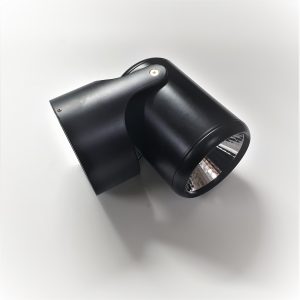 24W 3200K LED šviestuvas juodas