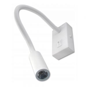 3W 4000K LED šviestuvas baltas