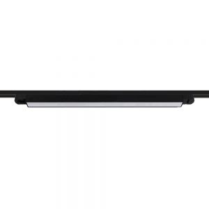 30W 4000K LED šviestuvas montuojamas į bėgelį JUODAS