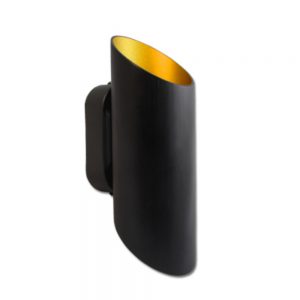 G9 Sieninis šviestuvas Juodas