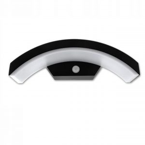 9W Sieninis lauko LED šviestuvas su judesio davikliu IP54