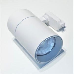 30W 3000K-4000K-6000K LED Akcentinis šviestuvas Montuojamas į bėgelį BALTAS