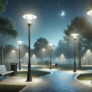 30W IP65 Parko šviestuvas 3000K AC85-265V