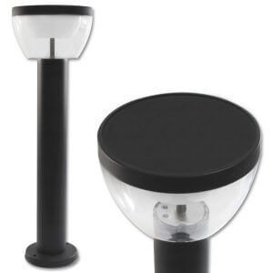 9W 80cm Pastatomas LED lauko šviestuvas Juodas