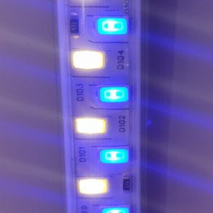 LED lauko juosta keičianti spalvas 14W/m, 220V, hermetinė