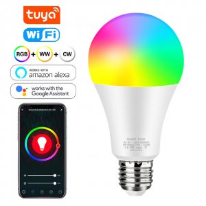 E27 12W WIFI LED RGB+WW/CW lemputė